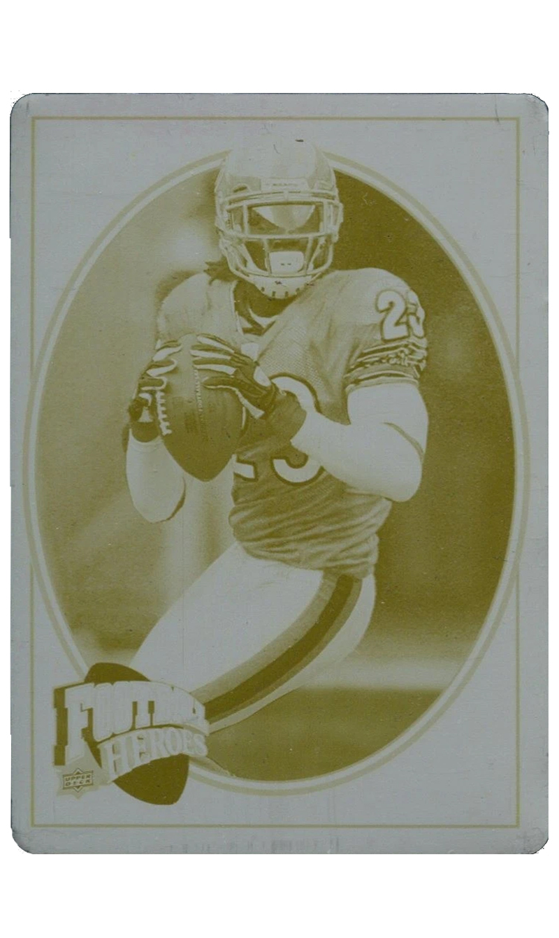 Devin Hester Yellow Plate