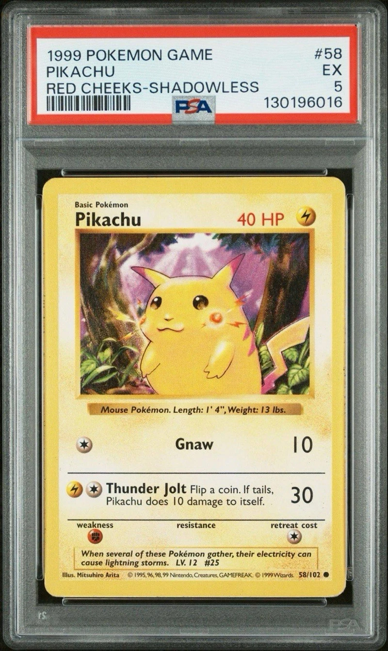 Pikachu PSA 5